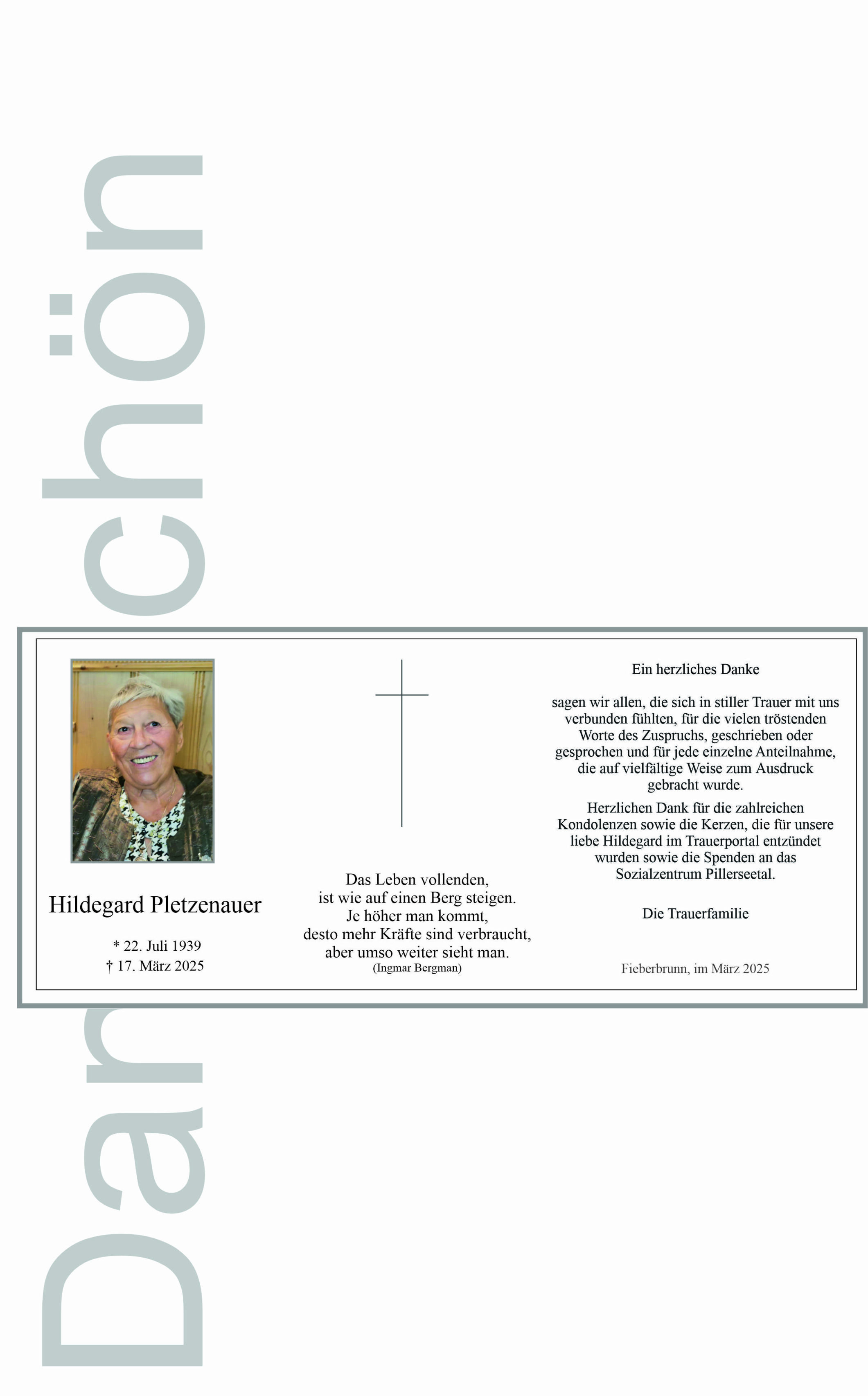 Lina Hildegard Pletzenauer